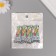 Decor for creativity tree "Rulery and pencil" set of 5 pcs 5.7x2.7x0.3 cm