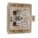 Schetode switch Sche BC10-002K, 2 keys, cream color