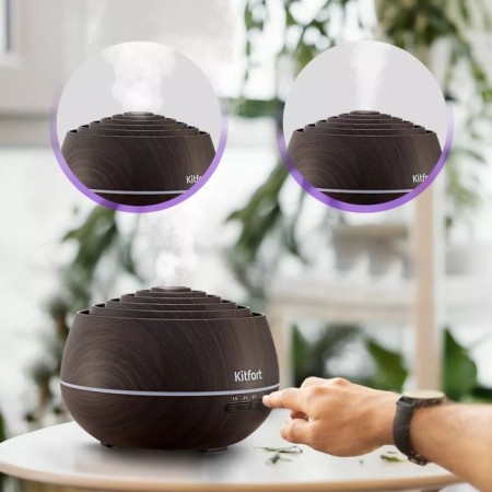 Air humidifier KitFort KT-3803, ultrasound, 800 watts, 0.5 l, brown-4