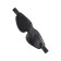 Anonymo mask, PU Skin, 26.5 cm, black color