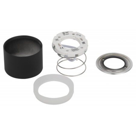 Lamp 1x12W GX53 8.4x8.4x7 cm, black-6