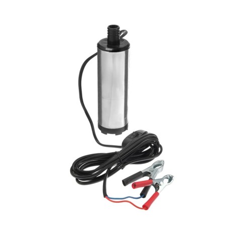 Pump for pumping fuel, immerse, 24 c, 60 watts, 51 mm, 20 l/min, wire 2.5 m