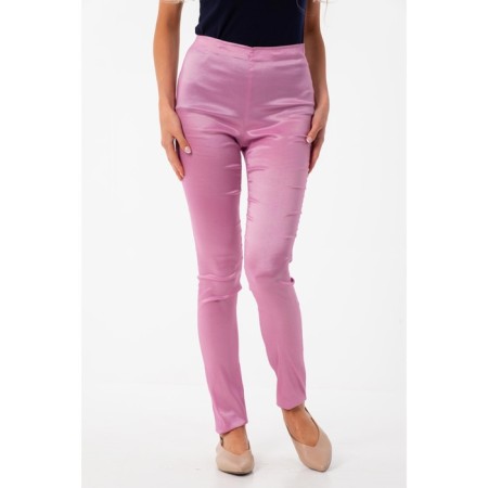 Female trousers, size 48, pink color-5