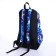 Waterproof backpack with lightning, 3 pockets, blue color
