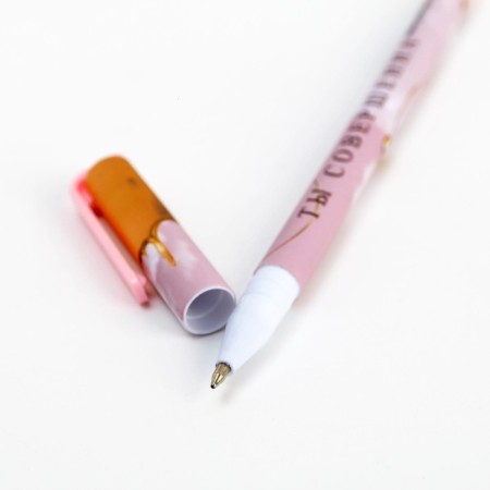 Ballpack blue paste 0.7 mm “March 8” Plastic, in a gift box-3