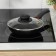 Forever pan, d = 18 cm, removable handle, glass cover, anti -stick coating, color gray color