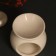 Aroma lamp ceramics "Inhale... exhale..." White 7.2x7.2x7.8 cm