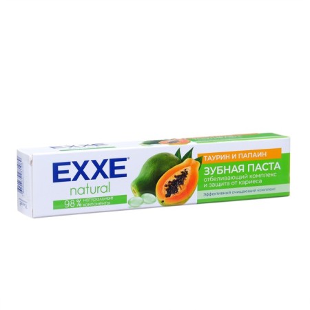 EXENTural Toothpaste "Taurin and Papain", 75 ml