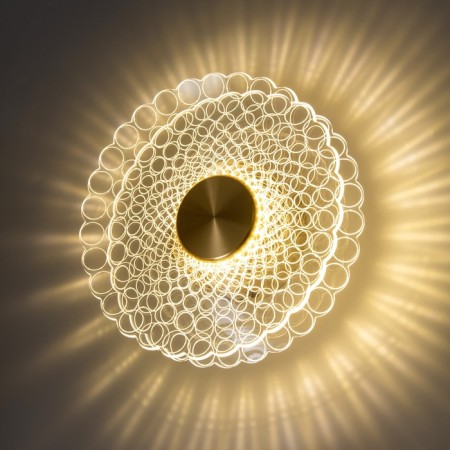 Bra "Foresika" Led 3000k gold 20x20x10cm-2