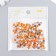 Decor for creativity plastic "Rhinestones Round. Bright yellow" (set of 200 pcs) 0.5x0.5 cm