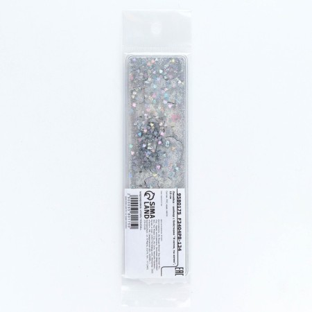 Ruler - shaker with sequins "I am a cat, you are a cat", 15 cm-4