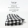 Set of towels Ethel "Strict Cage" 38x63cm - 2 pcs, col. Black, hl. 100%
