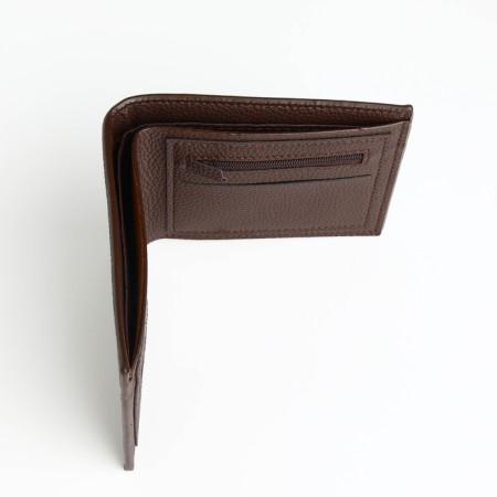 Pearl husband (538), 12*2*10 cm, 3 depth, d/cards, d/coins, without fasteners, brown-7