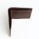 Pearl husband (538), 12*2*10 cm, 3 depth, d/cards, d/coins, without fasteners, brown