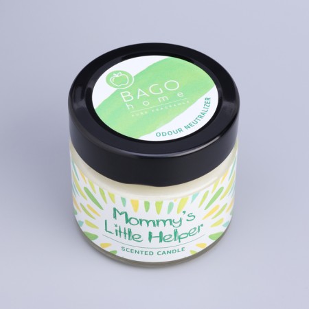 Aromatic candle in the Bank "Apple juice", owl wax, 80 g-8