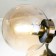 Suspended chandelier Citilux "Planet" CL105195, 80x80x30 cm, 9x40W, E14, brown color