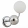 Wall lamp EVOLUCE. Sle220911-02. FORMAE. 2x5 watts, G9, 4000k, 13x15 cm, chromium color
