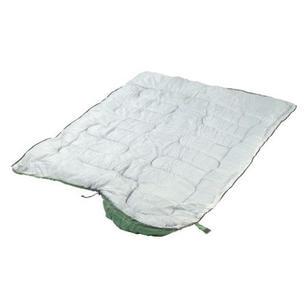 Sleeping bag, tourist, 220 x 75 cm, up to -20 degrees, 700 g/m2, olive color-2
