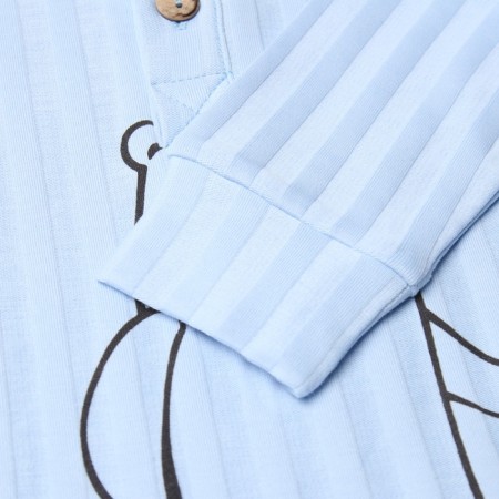 Longsliv children, color light blue, height 86 cm-2