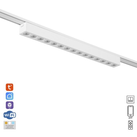 TRUKOL LOCTRAL ULTRA "Lines" LED 18W 3000K-5700k CRI90 white 33.8x2.6x2.4cm