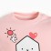 Longsliv children (2 pcs), color peach, height 68 cm