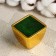 Floristic Kashpo "Axel" gold, 5.5x5x5cm