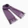 Women's Palatine Minaku monophonic col. purple, size 68*180 cm