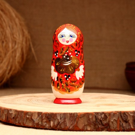 Matryoshka 5-doll "Jeanne Chamomile", 10-11 cm-2
