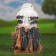 Garden Figure "Avo on the hemp" 27cm