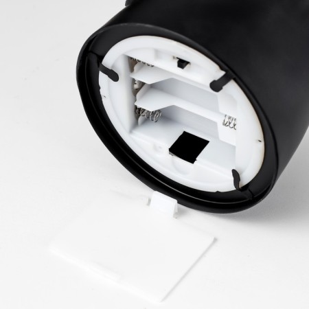 Nightlight "art" LED from batteries 3haa black 15x15x25 cm Risalux-6