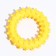 Toy "Ring with spikes No. 2", 6.8 cm, yellow