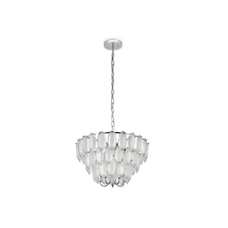Crystal chandelier with Ambrella Light, Traditional, Tr5177, E14, Color Chrome-3