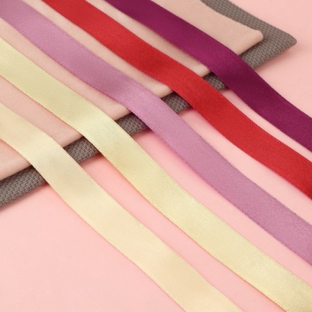 A set of satin ribbons "Autumn", 5 pcs, size 1 tape: 20 mm × 23 ± 1 m-1