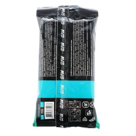 Wet napkins "For leather interior" AVS AVK-206, 25 pcs-1