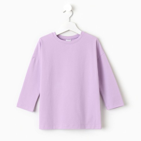 Longsliv children's minku lavender color, height 146 cm-3