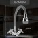 Kitchen mixer Zein ZC2030, flexible silicone spout, crane boux brass 1/2 "