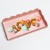 Cookie box, confectionery packaging with PVC lid, “air love”, 10.5 x 21 x 3 cm
