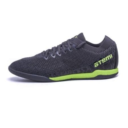 BUTS Football ATEMI SBA-003 Indoor Junior, Gray/bright Salad, size 36-9