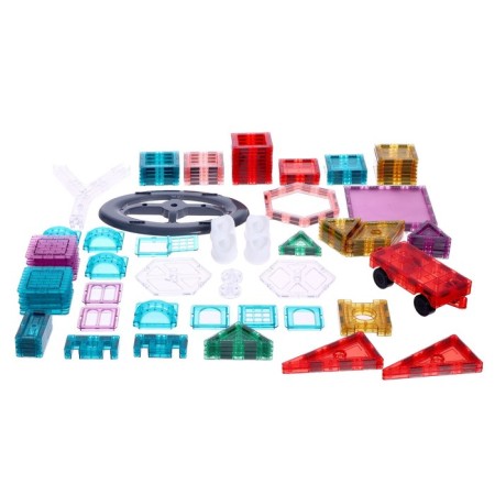 Magnetic designer "Magic figures", 109 parts-3