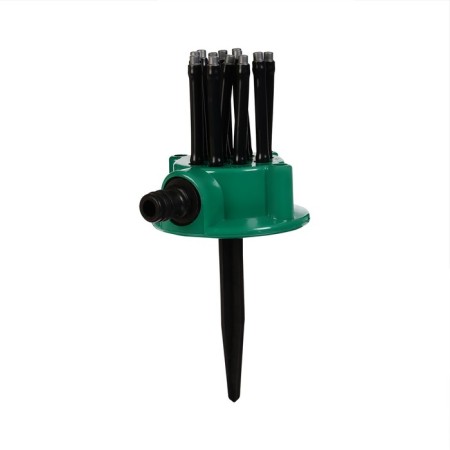 Distant sprayer, 12 nozzles, under connector, peak, plastic, Greengo-9