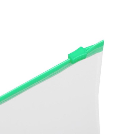 The convert folder on the A4 ZIP-Molniya, 150 μm, calligrata, transparent, green lightning-1