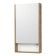 Aquaton “Scandy 45” mirror wardrobe, white color, rustal oak 13 cm x 45 cm x 85 cm