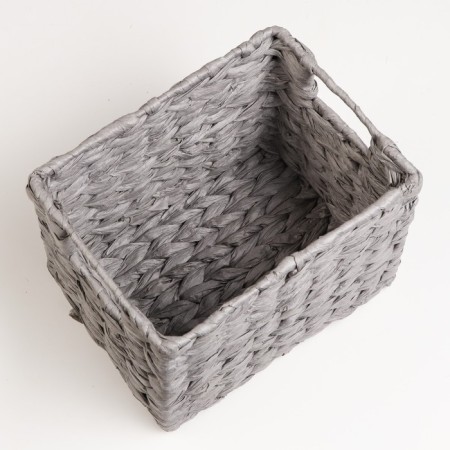 Stellazhnaya basket "Kolos", 25x19x17 cm, gray-2