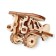 Wooden designer - keychain "Evik: plane"