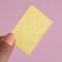 Napkins for manicure, blessed, dense, 560 pcs, 6 × 4 cm, yellow color