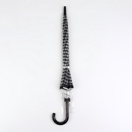 Umbrella - semi -automatic cane, 8 spokes, r = 51/58 cm, d = 116 cm, black color is black-3