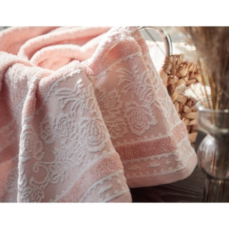 Trush Tensor Guten Morgen Pastoral Rose, 500 gr, size 70x130 cm, pink color-2