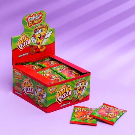 Marmalade Crazy Gummy Big Pizza, 16 g