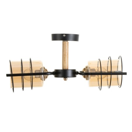 Maintenance chandelier 2he27 40w Black 43x14x21cm Bayerlux-3
