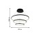 Suspension chandelier Giro 400 mm, LED 95W